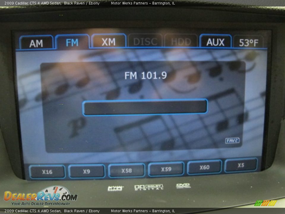 2009 Cadillac CTS 4 AWD Sedan Black Raven / Ebony Photo #28