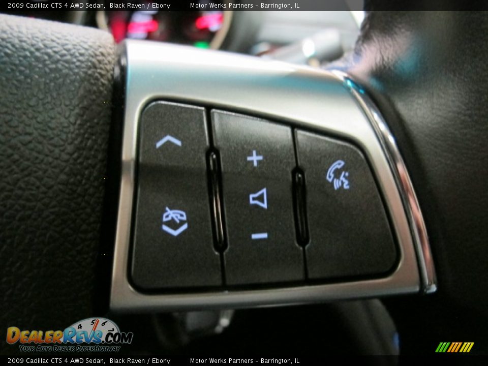 2009 Cadillac CTS 4 AWD Sedan Black Raven / Ebony Photo #32