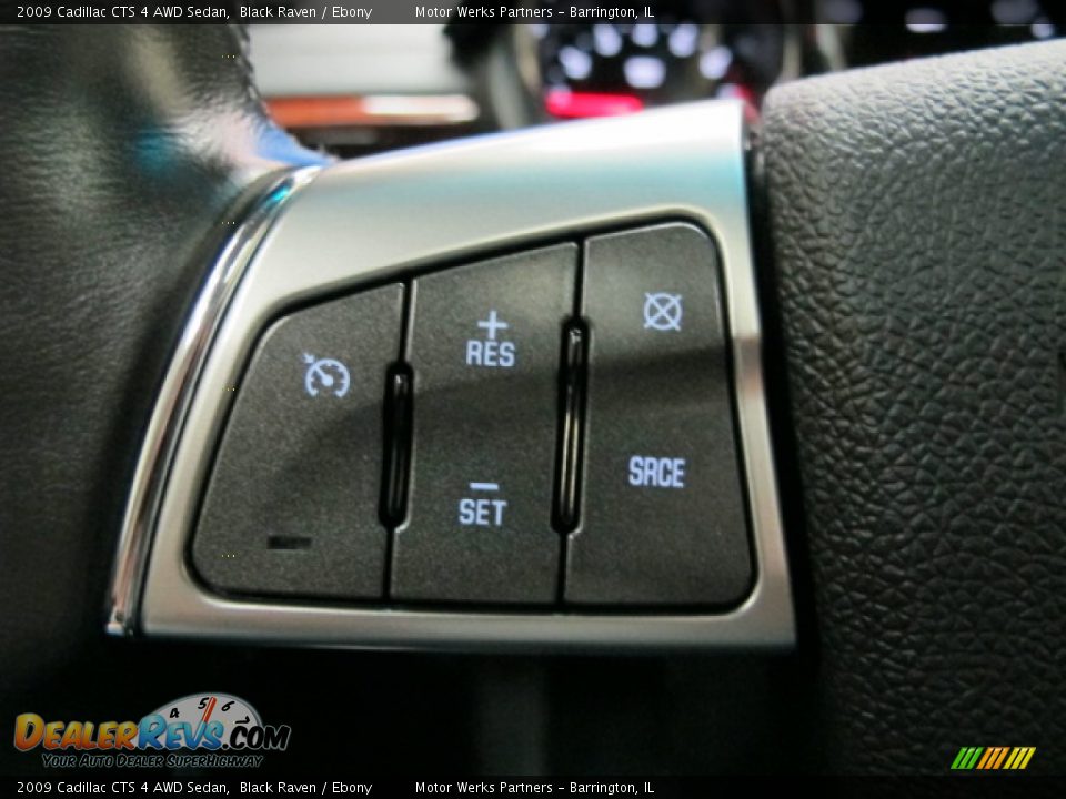 2009 Cadillac CTS 4 AWD Sedan Black Raven / Ebony Photo #33