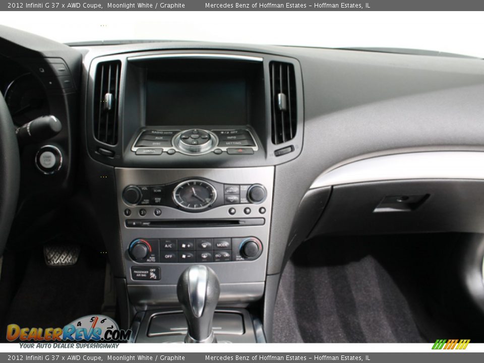 2012 Infiniti G 37 x AWD Coupe Moonlight White / Graphite Photo #9