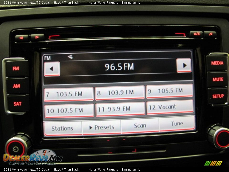 2011 Volkswagen Jetta TDI Sedan Black / Titan Black Photo #28