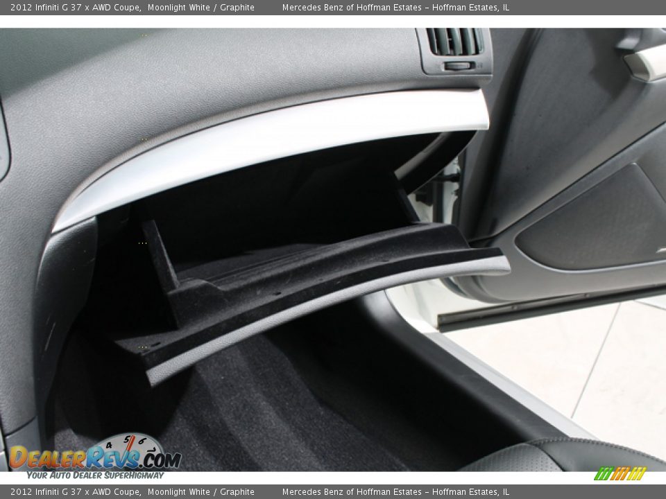 2012 Infiniti G 37 x AWD Coupe Moonlight White / Graphite Photo #19