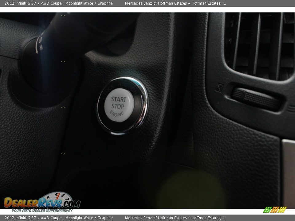 2012 Infiniti G 37 x AWD Coupe Moonlight White / Graphite Photo #20