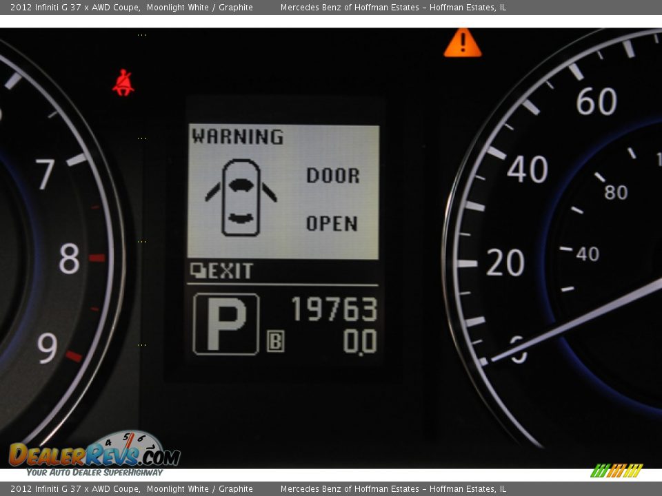 2012 Infiniti G 37 x AWD Coupe Moonlight White / Graphite Photo #23