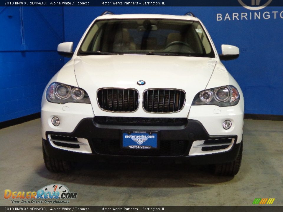 2010 BMW X5 xDrive30i Alpine White / Tobacco Photo #2