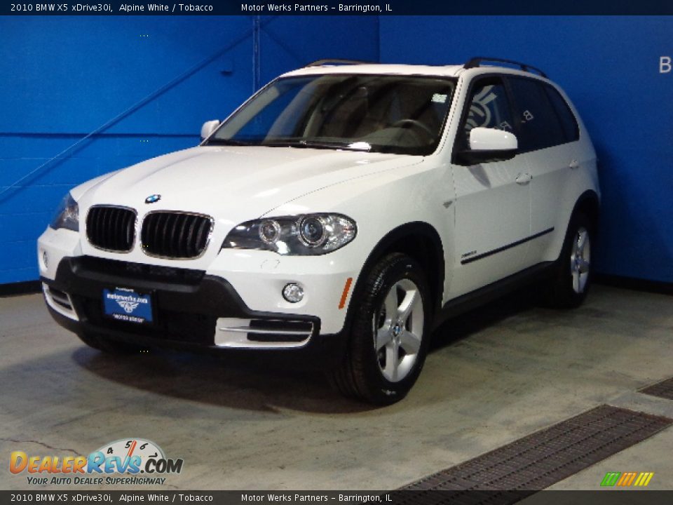 2010 BMW X5 xDrive30i Alpine White / Tobacco Photo #3