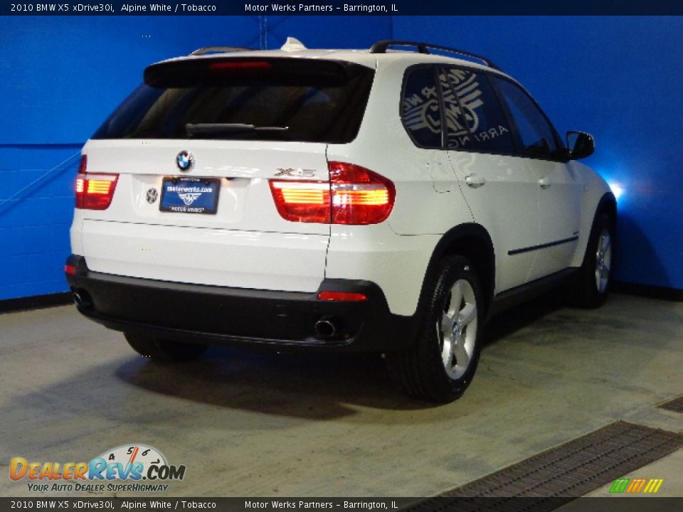 2010 BMW X5 xDrive30i Alpine White / Tobacco Photo #7