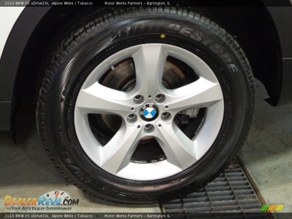 2010 BMW X5 xDrive30i Alpine White / Tobacco Photo #10
