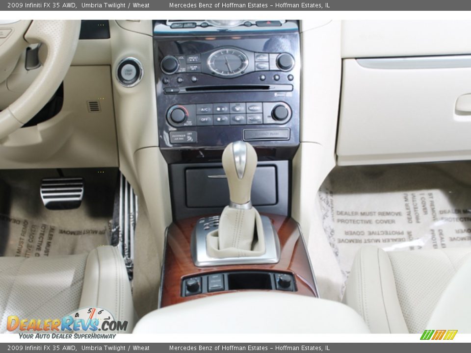 2009 Infiniti FX 35 AWD Umbria Twilight / Wheat Photo #11