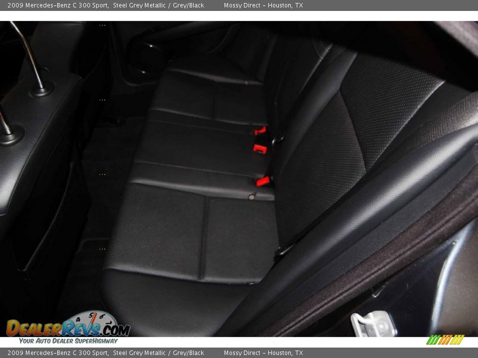 2009 Mercedes-Benz C 300 Sport Steel Grey Metallic / Grey/Black Photo #15