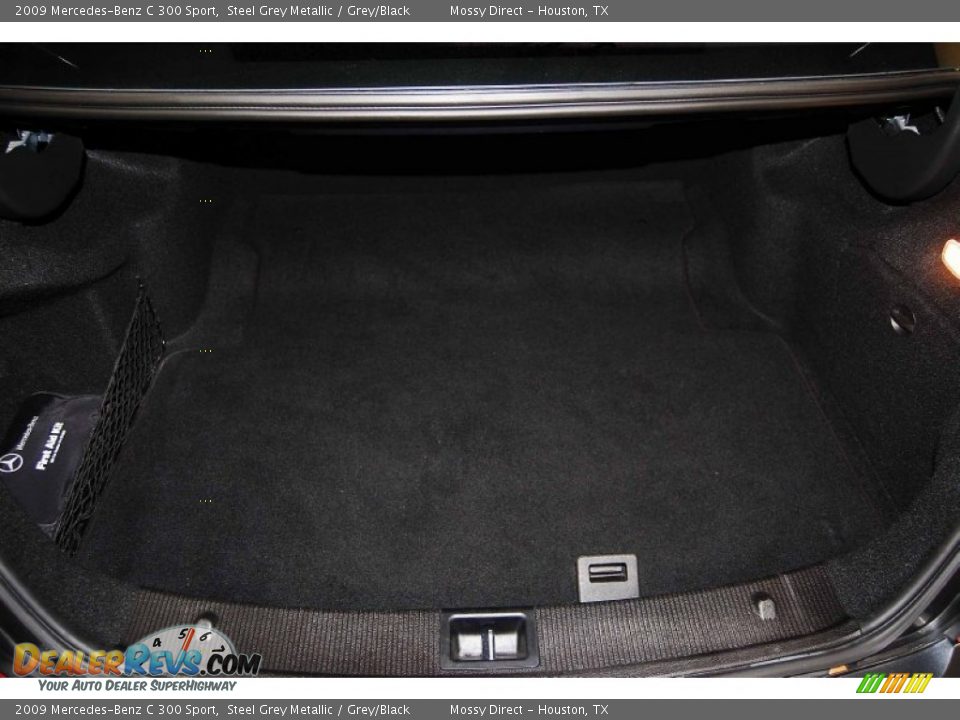 2009 Mercedes-Benz C 300 Sport Steel Grey Metallic / Grey/Black Photo #16