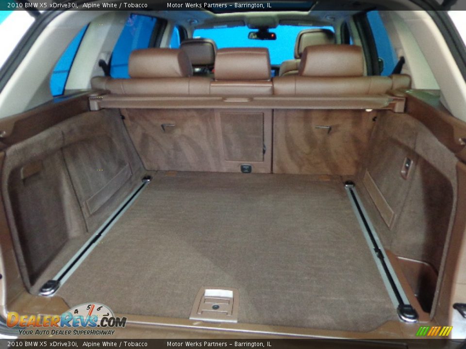 2010 BMW X5 xDrive30i Alpine White / Tobacco Photo #21