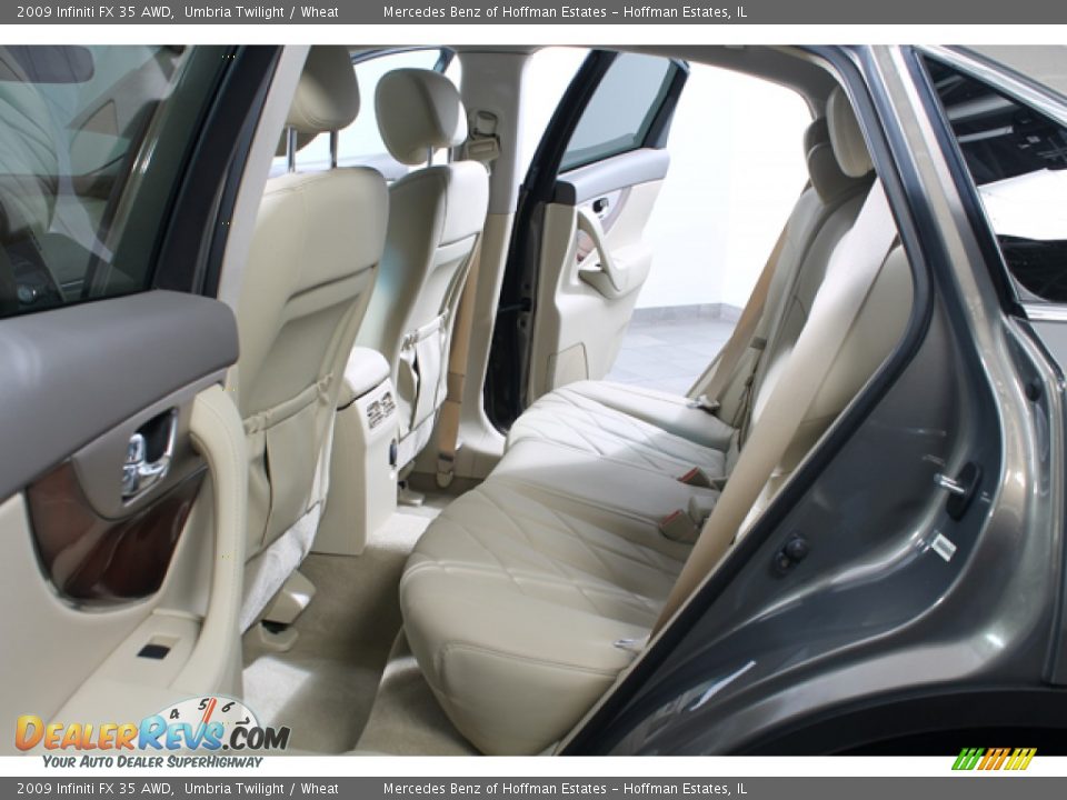 2009 Infiniti FX 35 AWD Umbria Twilight / Wheat Photo #19