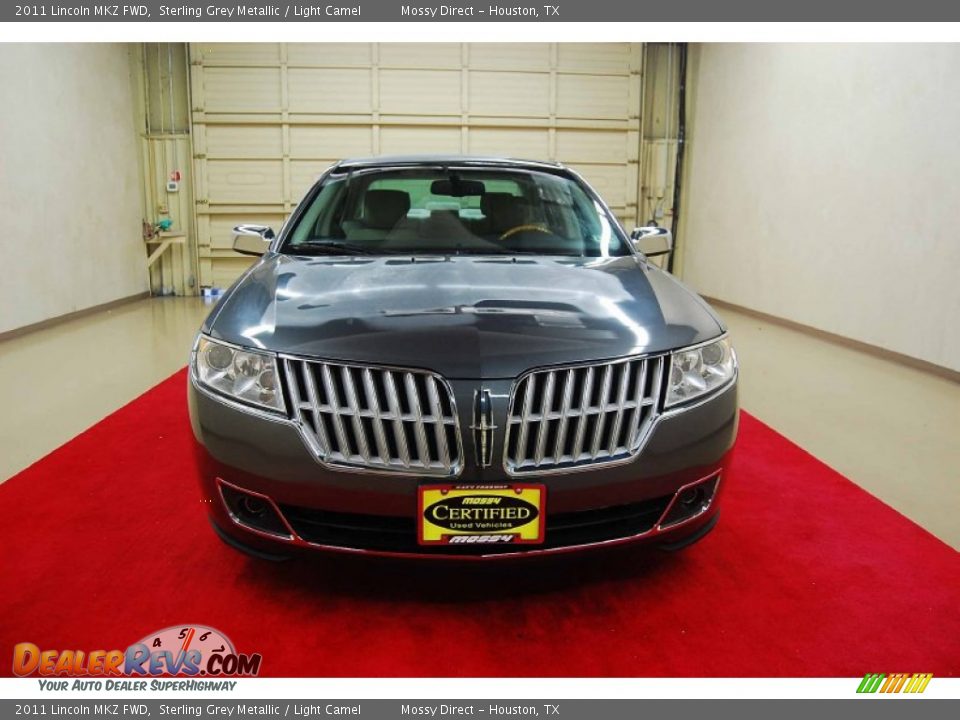 2011 Lincoln MKZ FWD Sterling Grey Metallic / Light Camel Photo #2