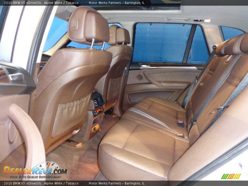 2010 BMW X5 xDrive30i Alpine White / Tobacco Photo #30