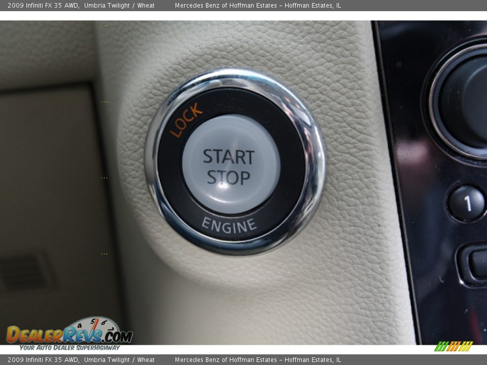 Controls of 2009 Infiniti FX 35 AWD Photo #21