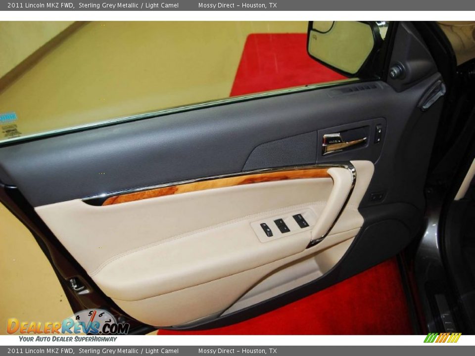2011 Lincoln MKZ FWD Sterling Grey Metallic / Light Camel Photo #9