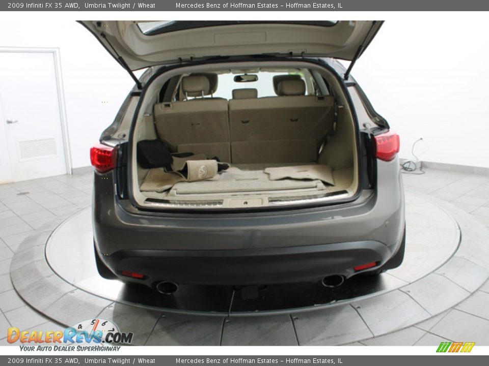 2009 Infiniti FX 35 AWD Umbria Twilight / Wheat Photo #23