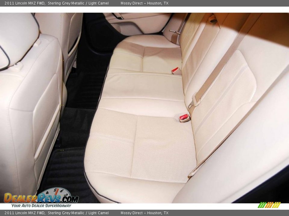 2011 Lincoln MKZ FWD Sterling Grey Metallic / Light Camel Photo #14