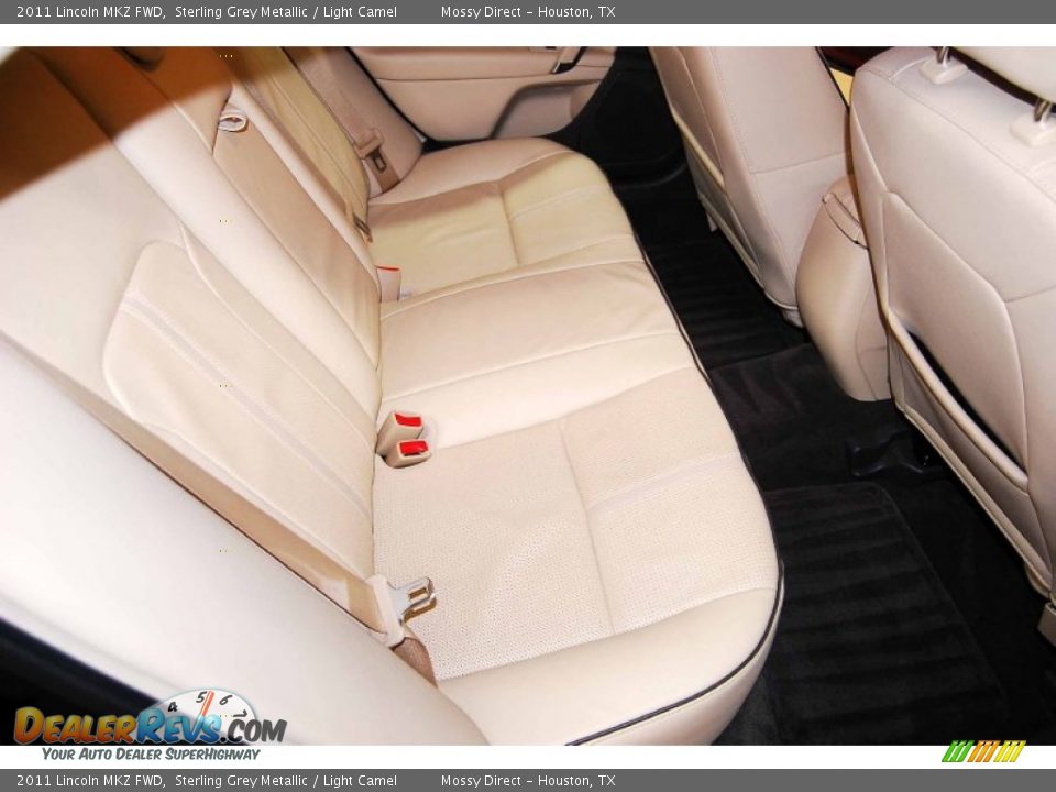 2011 Lincoln MKZ FWD Sterling Grey Metallic / Light Camel Photo #17