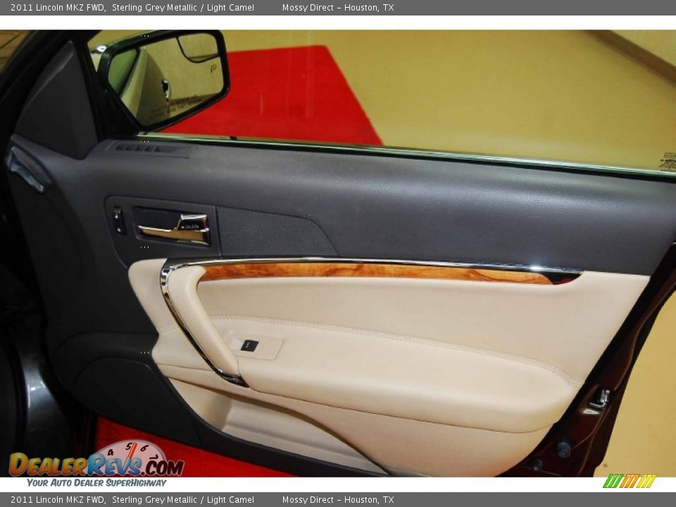 2011 Lincoln MKZ FWD Sterling Grey Metallic / Light Camel Photo #18