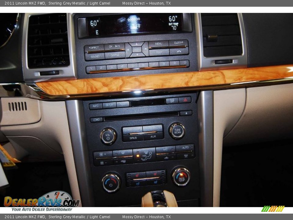 2011 Lincoln MKZ FWD Sterling Grey Metallic / Light Camel Photo #22