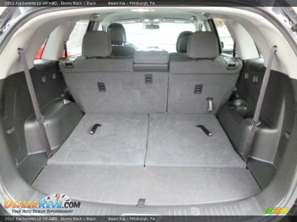 2013 Kia Sorento LX V6 AWD Ebony Black / Black Photo #13