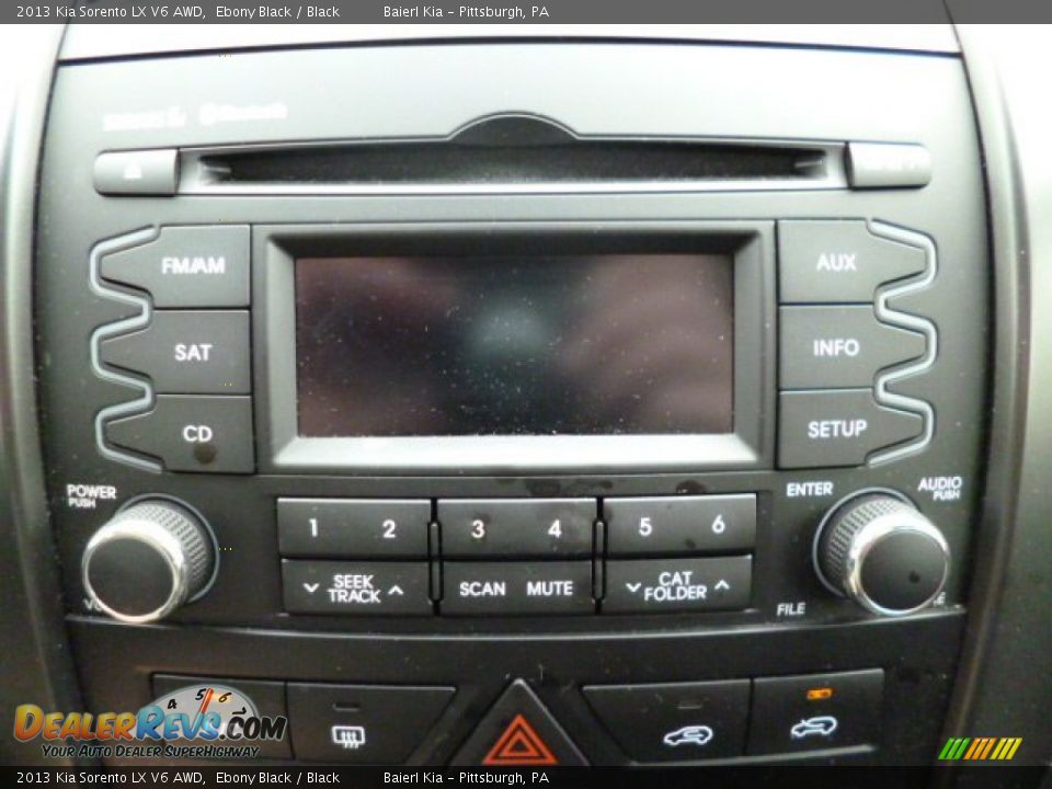 Audio System of 2013 Kia Sorento LX V6 AWD Photo #19