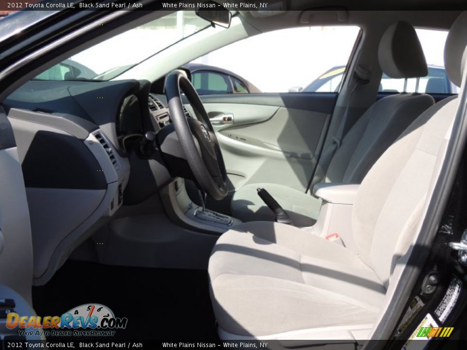 2012 Toyota Corolla LE Black Sand Pearl / Ash Photo #13