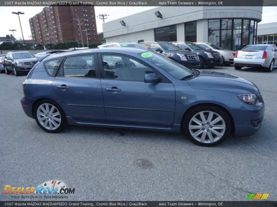 Cosmic Blue Mica 2007 Mazda MAZDA3 MAZDASPEED3 Grand Touring Photo #5