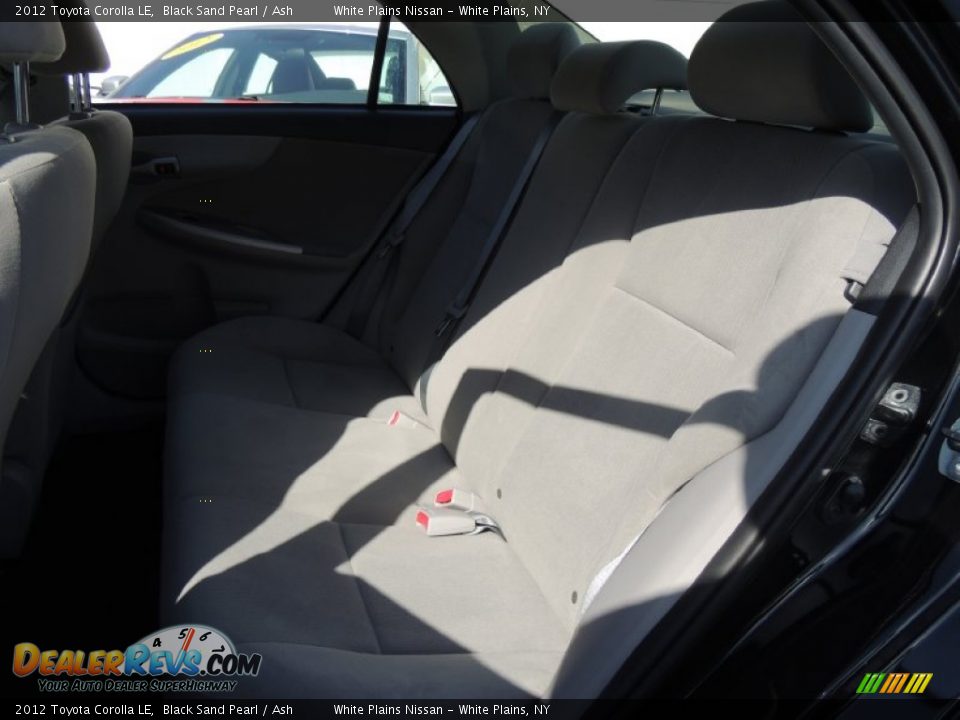 2012 Toyota Corolla LE Black Sand Pearl / Ash Photo #22