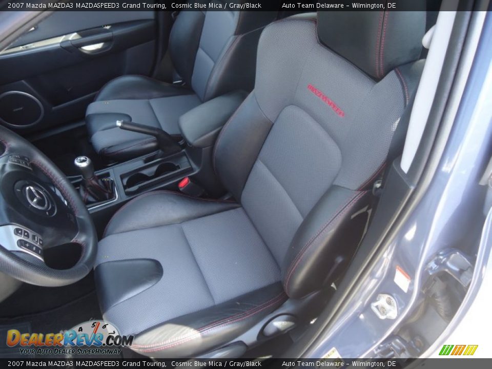 Front Seat of 2007 Mazda MAZDA3 MAZDASPEED3 Grand Touring Photo #12