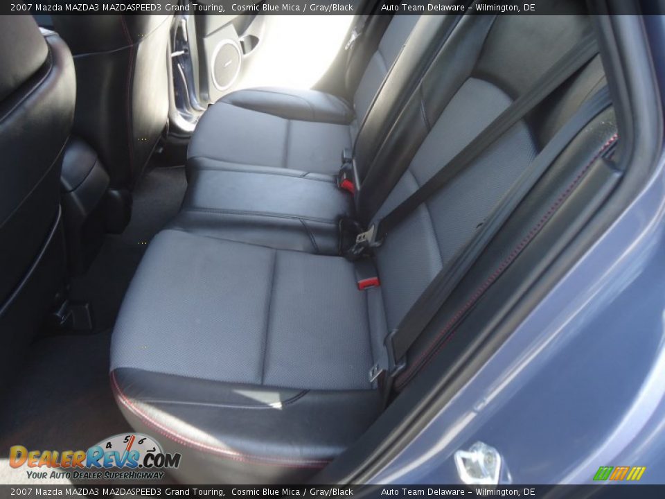 Rear Seat of 2007 Mazda MAZDA3 MAZDASPEED3 Grand Touring Photo #20