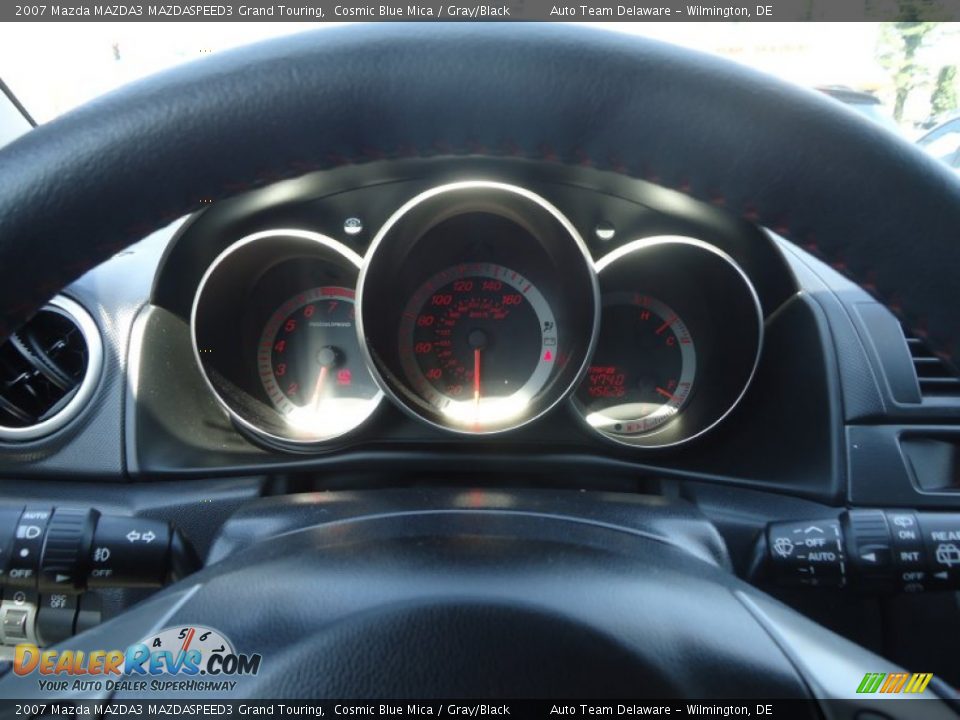 2007 Mazda MAZDA3 MAZDASPEED3 Grand Touring Gauges Photo #26