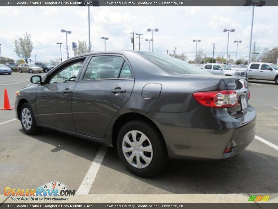 2013 Toyota Corolla L Magnetic Gray Metallic / Ash Photo #19