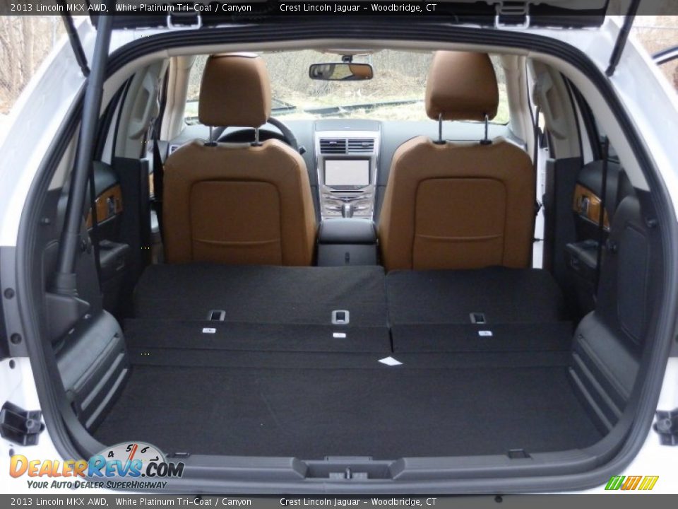 2013 Lincoln MKX AWD White Platinum Tri-Coat / Canyon Photo #4