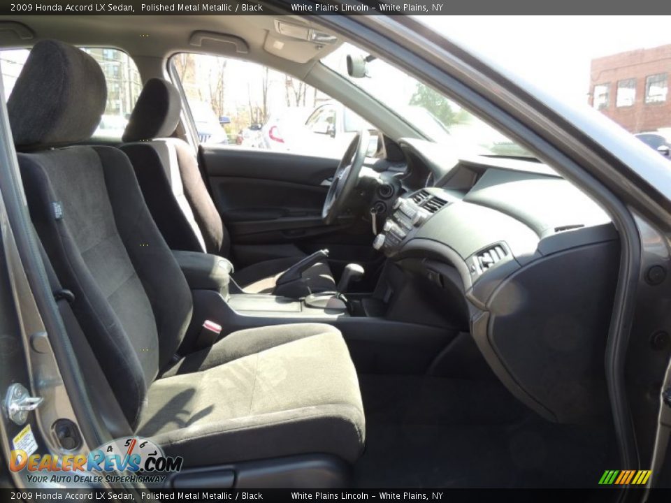 2009 Honda Accord LX Sedan Polished Metal Metallic / Black Photo #13