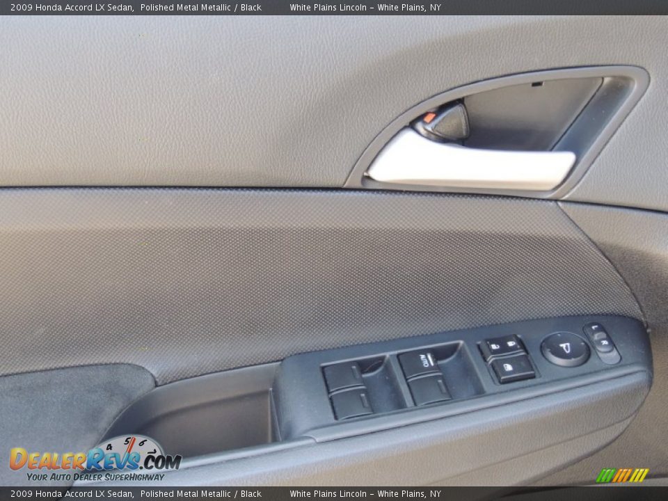 2009 Honda Accord LX Sedan Polished Metal Metallic / Black Photo #15