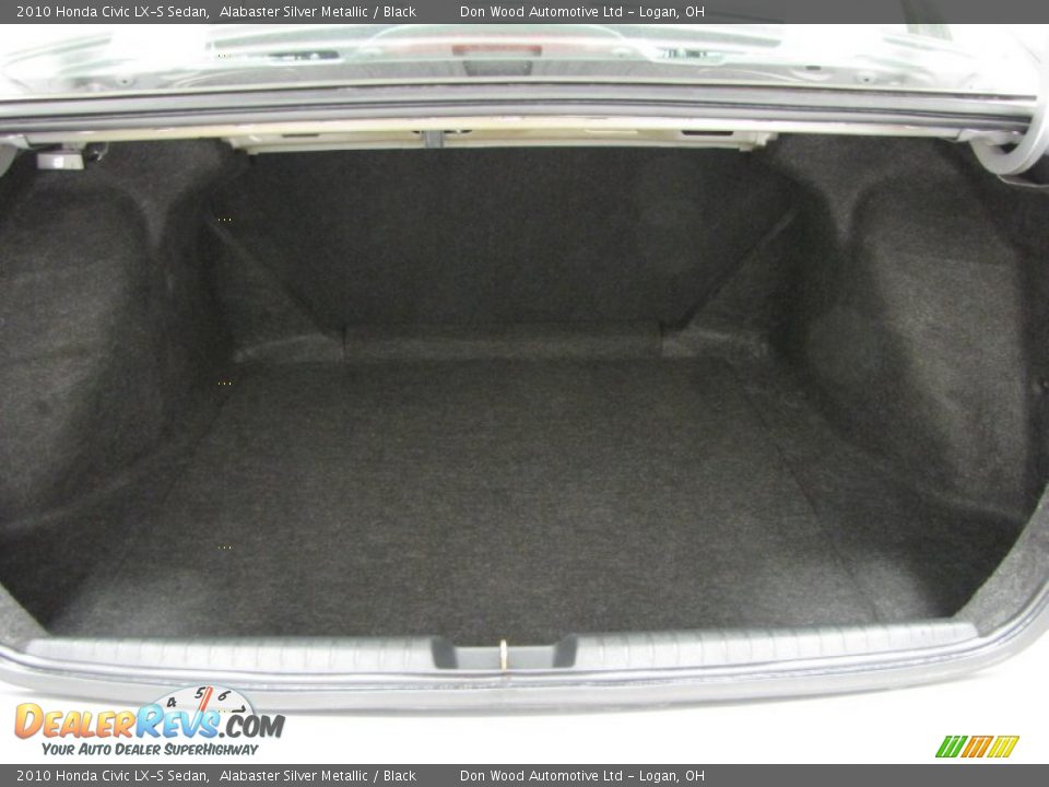 2010 Honda Civic LX-S Sedan Alabaster Silver Metallic / Black Photo #4