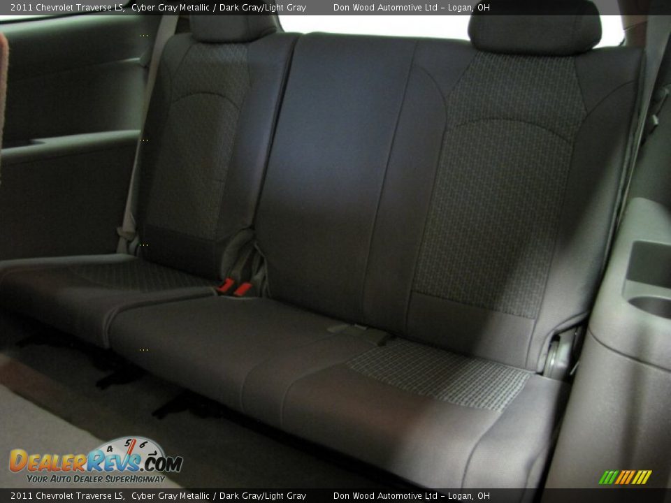 2011 Chevrolet Traverse LS Cyber Gray Metallic / Dark Gray/Light Gray Photo #7
