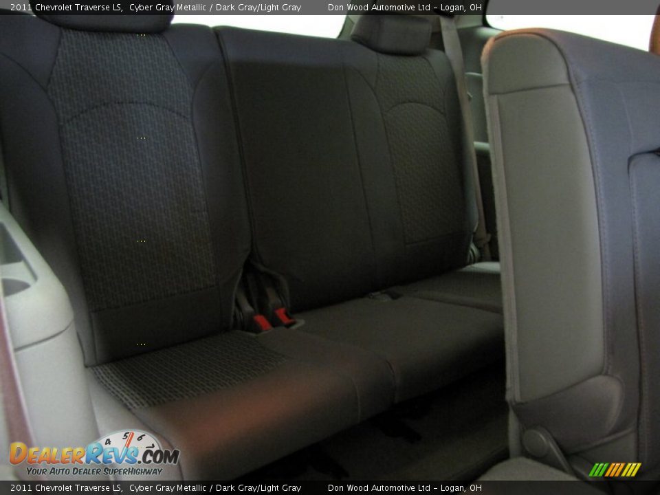 2011 Chevrolet Traverse LS Cyber Gray Metallic / Dark Gray/Light Gray Photo #8