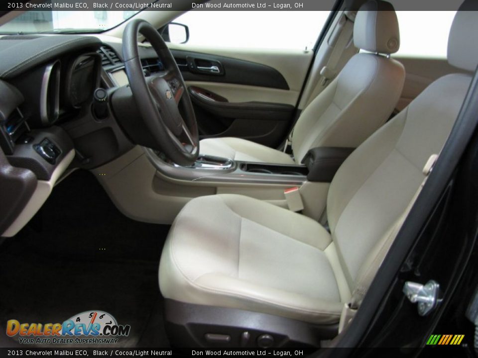 2013 Chevrolet Malibu ECO Black / Cocoa/Light Neutral Photo #5