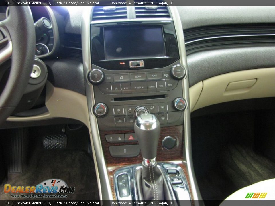 2013 Chevrolet Malibu ECO Black / Cocoa/Light Neutral Photo #22