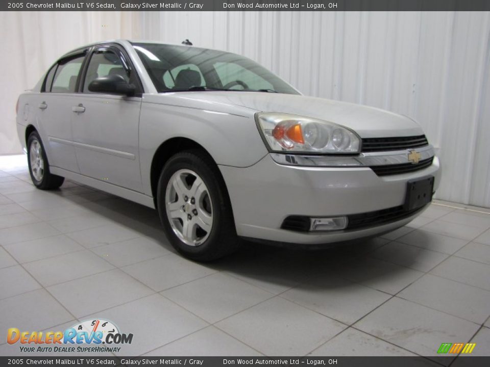 2005 Chevrolet Malibu LT V6 Sedan Galaxy Silver Metallic / Gray Photo #1