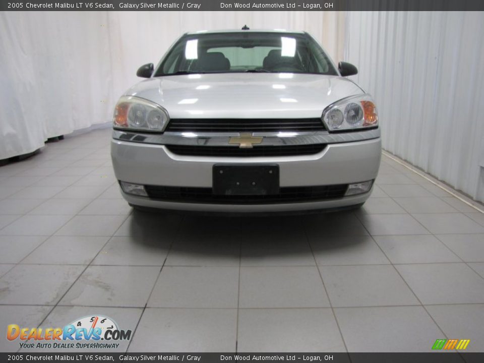 2005 Chevrolet Malibu LT V6 Sedan Galaxy Silver Metallic / Gray Photo #2