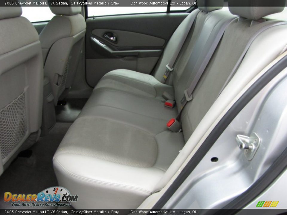 2005 Chevrolet Malibu LT V6 Sedan Galaxy Silver Metallic / Gray Photo #5