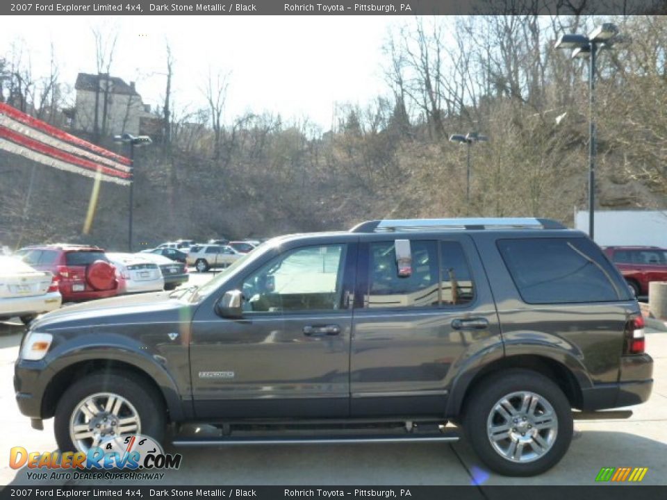 2007 Ford Explorer Limited 4x4 Dark Stone Metallic / Black Photo #2