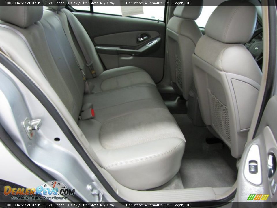 2005 Chevrolet Malibu LT V6 Sedan Galaxy Silver Metallic / Gray Photo #6