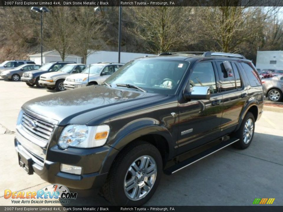 2007 Ford Explorer Limited 4x4 Dark Stone Metallic / Black Photo #3