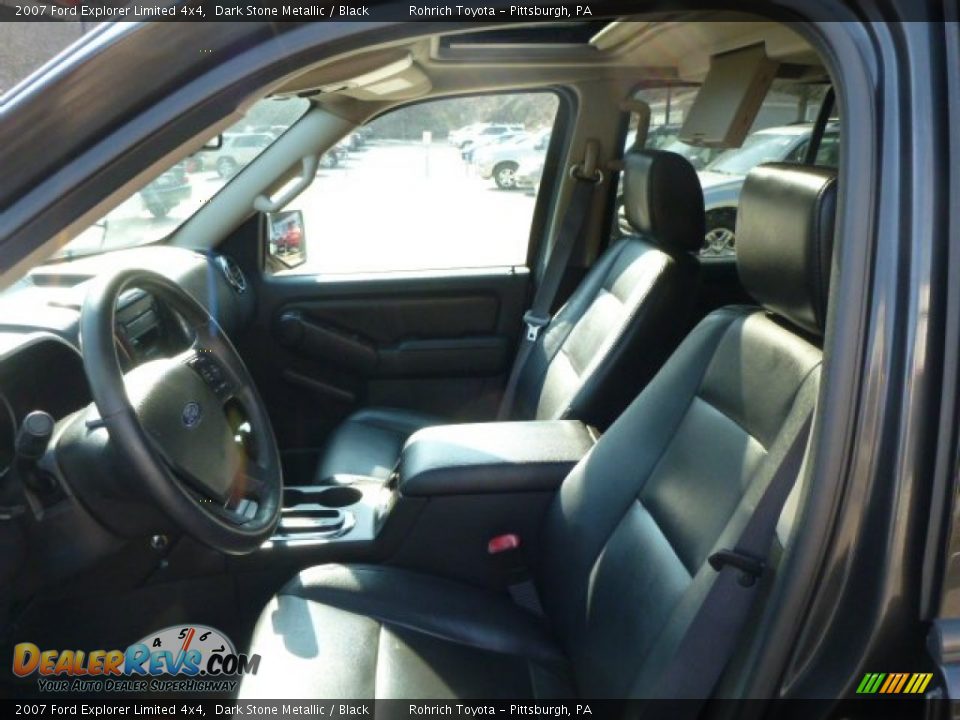 2007 Ford Explorer Limited 4x4 Dark Stone Metallic / Black Photo #4